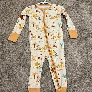 Little Sleepies Lion King Zippy 12-18
